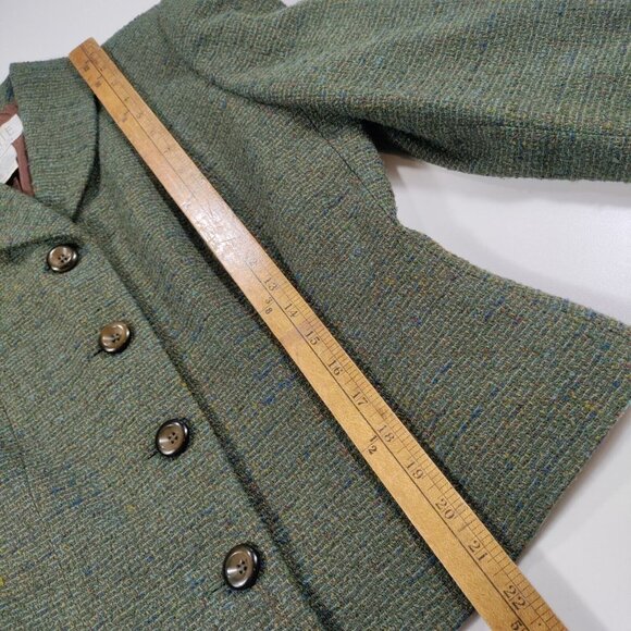 Petite Sophisticate Suit Wool Blend Blazer & Skirt Sexy Librarian Teacher Sz 8 - Picture 16 of 16